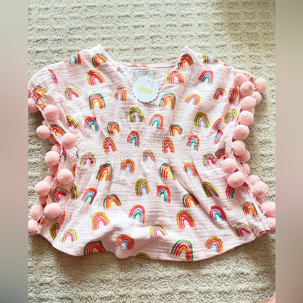 Mud pie rainbow cover up